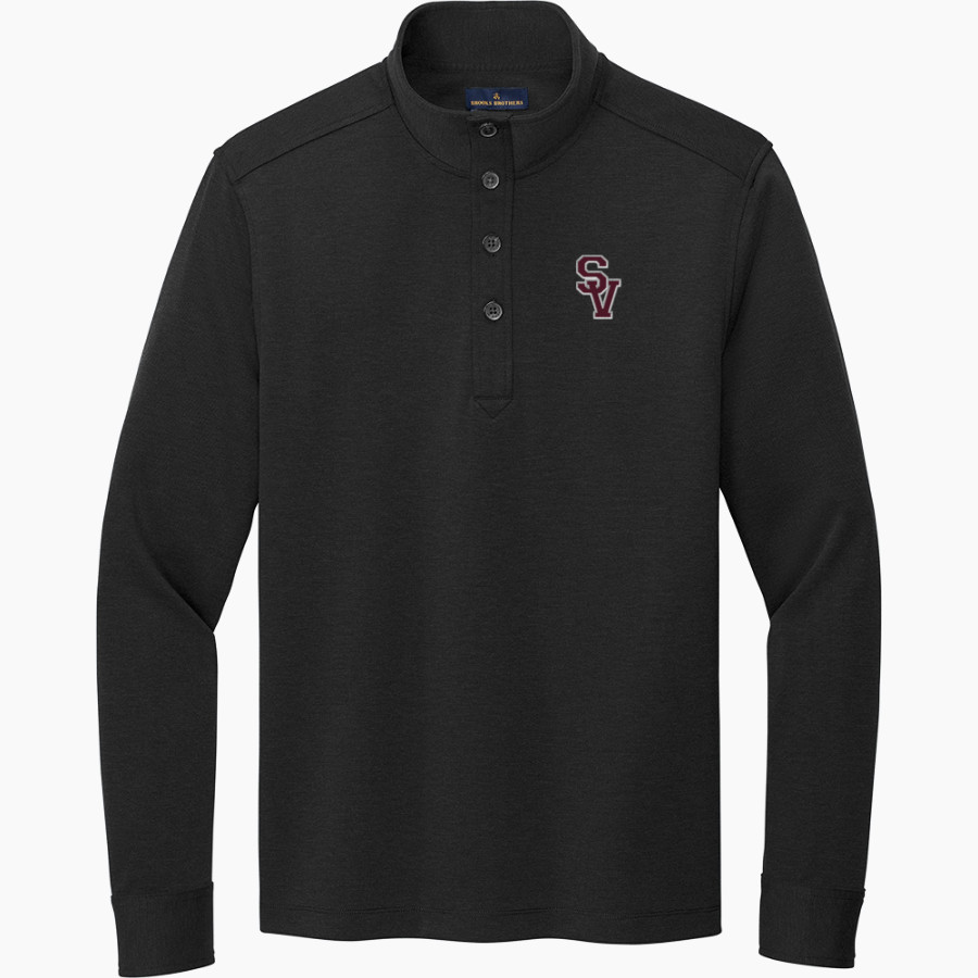Scotts Valley Falcons <span class="pdp-name-mascot">Scotts Valley Falcons</span> Brooks Brothers Mid-Layer Stretch 1/2-Button Pullover