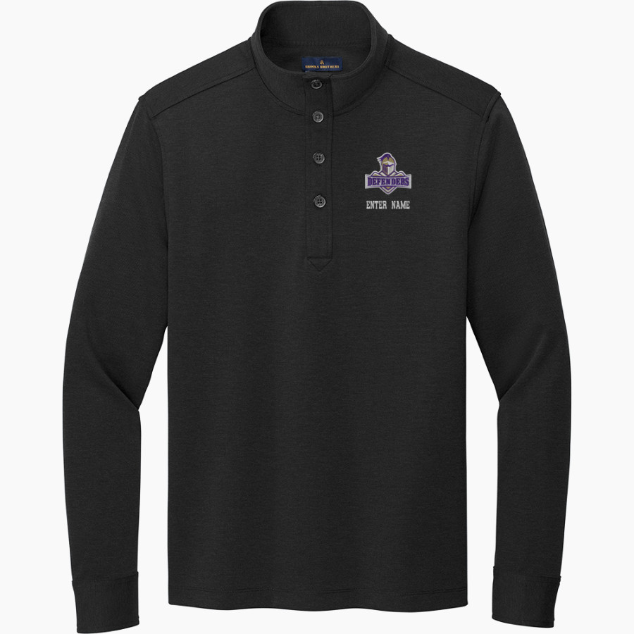 Westminster Defenders <span class="pdp-name-mascot">Westminster Defenders</span> Brooks Brothers Mid-Layer Stretch 1/2-Button Pullover
