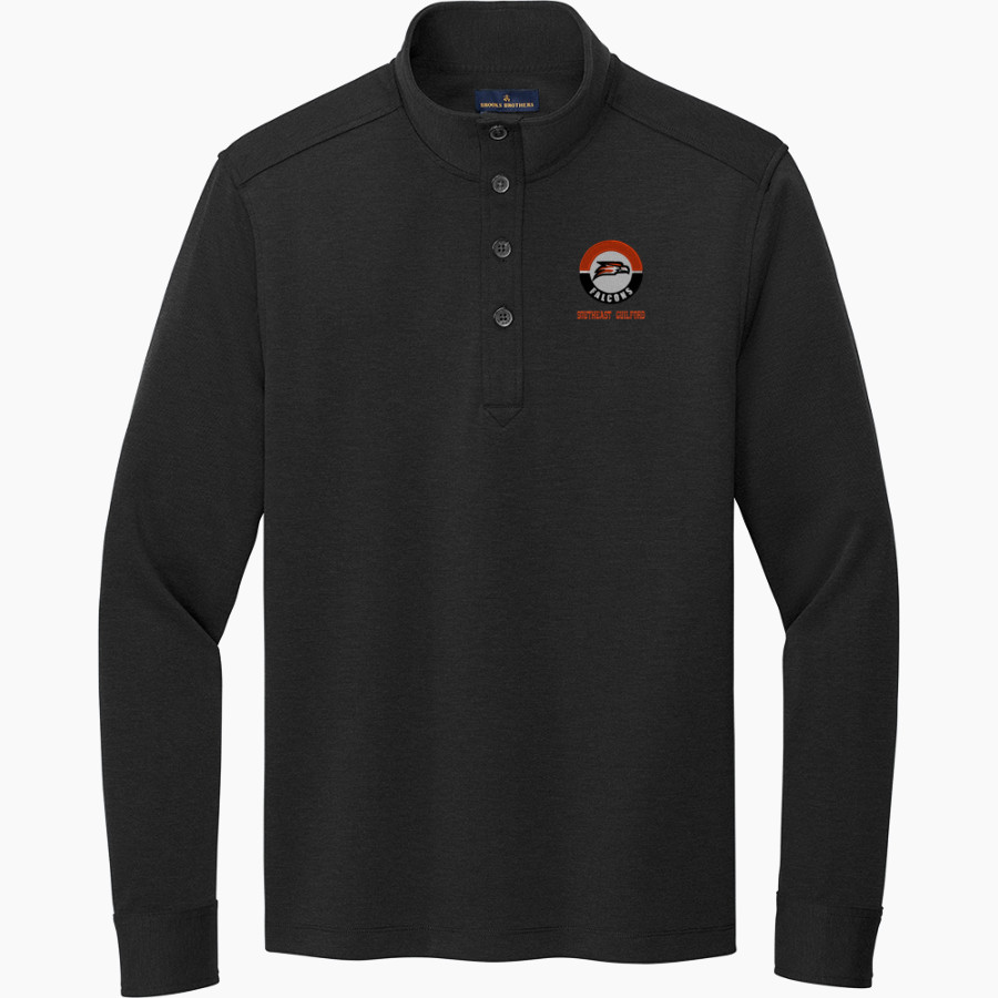 Southeast Guilford Falcons <span class="pdp-name-mascot">Southeast Guilford Falcons</span> Brooks Brothers Mid-Layer Stretch 1/2-Button Pullover