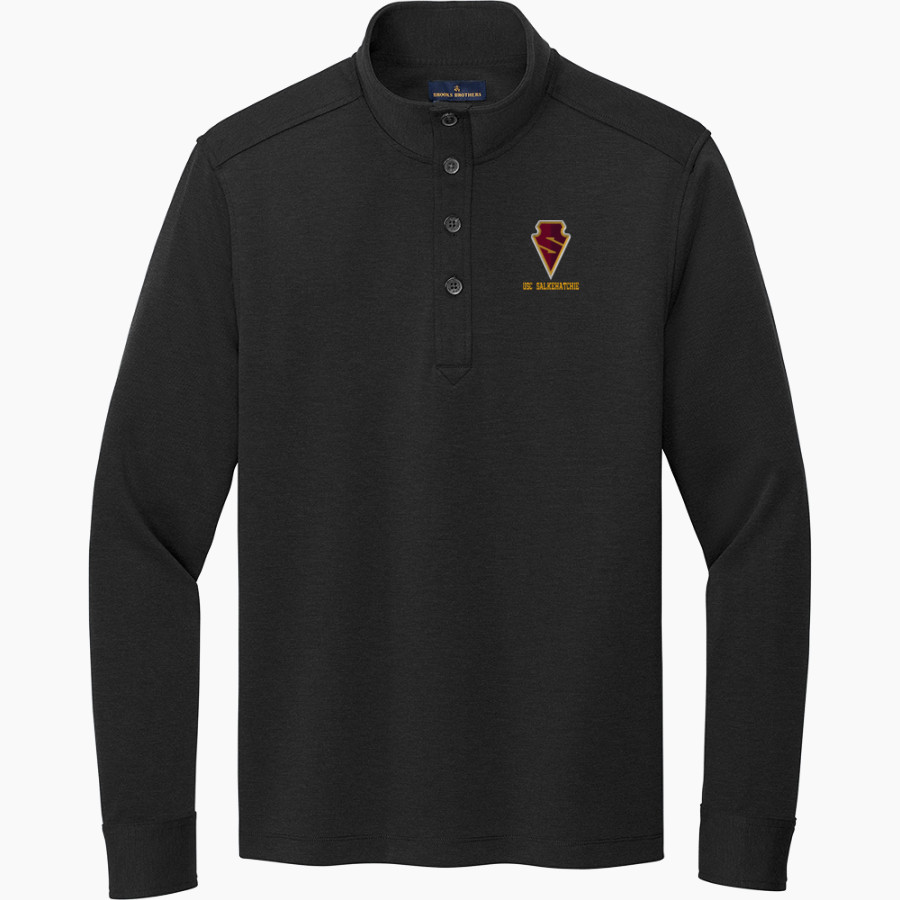 USC SALKEHATCHIE Indians <span class="pdp-name-mascot">University Of South Carolina Salkehatchie Indians</span> Brooks Brothers Mid-Layer Stretch 1/2-Button Pullover