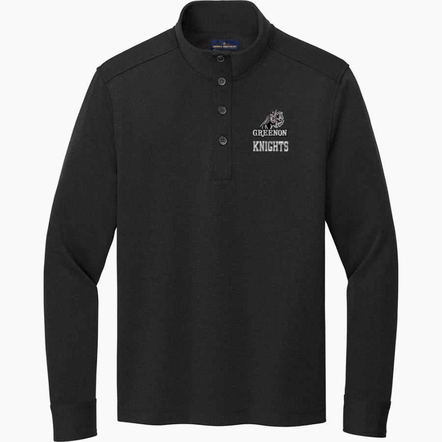 GREENON HIGH SCHOOL KNIGHTS <span class="pdp-name-mascot">GREENON KNIGHTS</span> Brooks Brothers Mid-Layer Stretch 1/2-Button Pullover