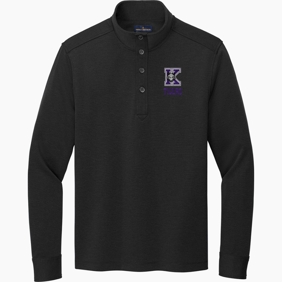 KENNARD HIGH SCHOOL TIGERS <span class="pdp-name-mascot">KENNARD TIGERS</span> Brooks Brothers Mid-Layer Stretch 1/2-Button Pullover