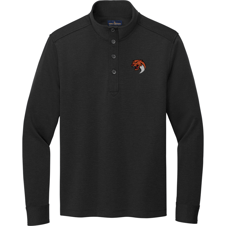 Ainger Cougars <span class="pdp-name-mascot">Ainger Cougars</span> Brooks Brothers Men's Mid-Layer Stretch 1/2-Button Pullover