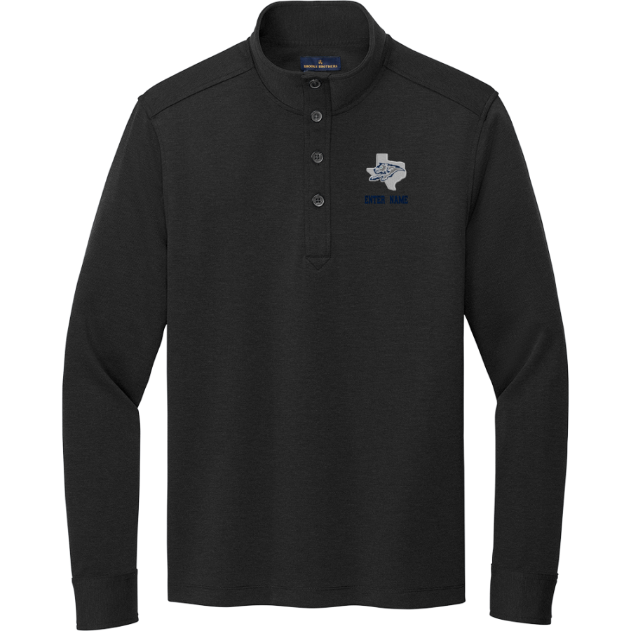 RANCHVIEW HIGH SCHOOL WOLVES <span class="pdp-name-mascot">RANCHVIEW WOLVES</span> Brooks Brothers Mid-Layer Stretch 1/2-Button Pullover