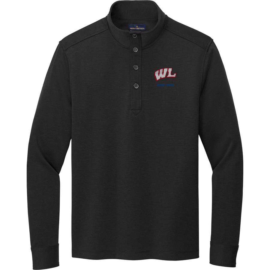Wisconsin Lutheran Vikings <span class="pdp-name-mascot">Wisconsin Lutheran Vikings</span> Brooks Brothers Men's Mid-Layer Stretch 1/2-Button Pullover
