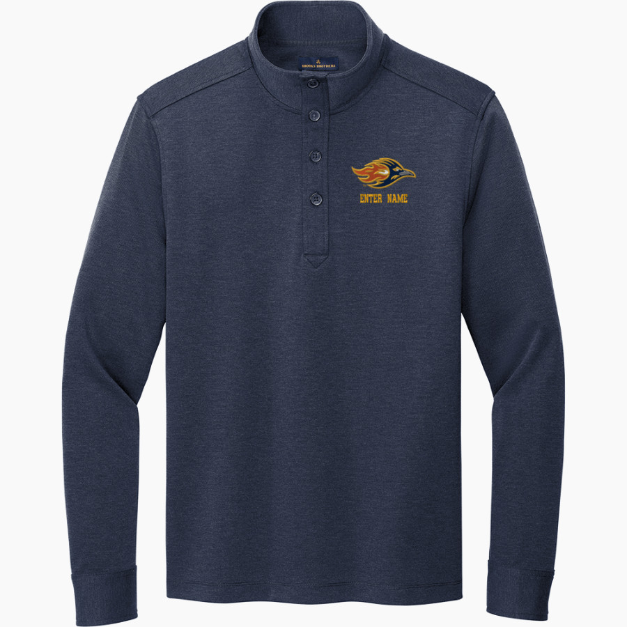 Paul Duke STEM Trailblazers <span class="pdp-name-mascot">Paul Duke High School Trailblazers</span> Brooks Brothers Mid-Layer Stretch 1/2-Button Pullover