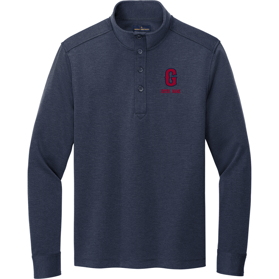 Greenville Little League Greenville <span class="pdp-name-mascot">Greenville Little League</span> Brooks Brothers Men's Mid-Layer Stretch 1/2-Button Pullover