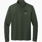 Bishop Feehan Shamrocks <span class="pdp-name-mascot">Bishop Feehan Shamrocks</span> Brooks Brothers Mid-Layer Stretch 1/2-Button Pullover Front Thumbnail