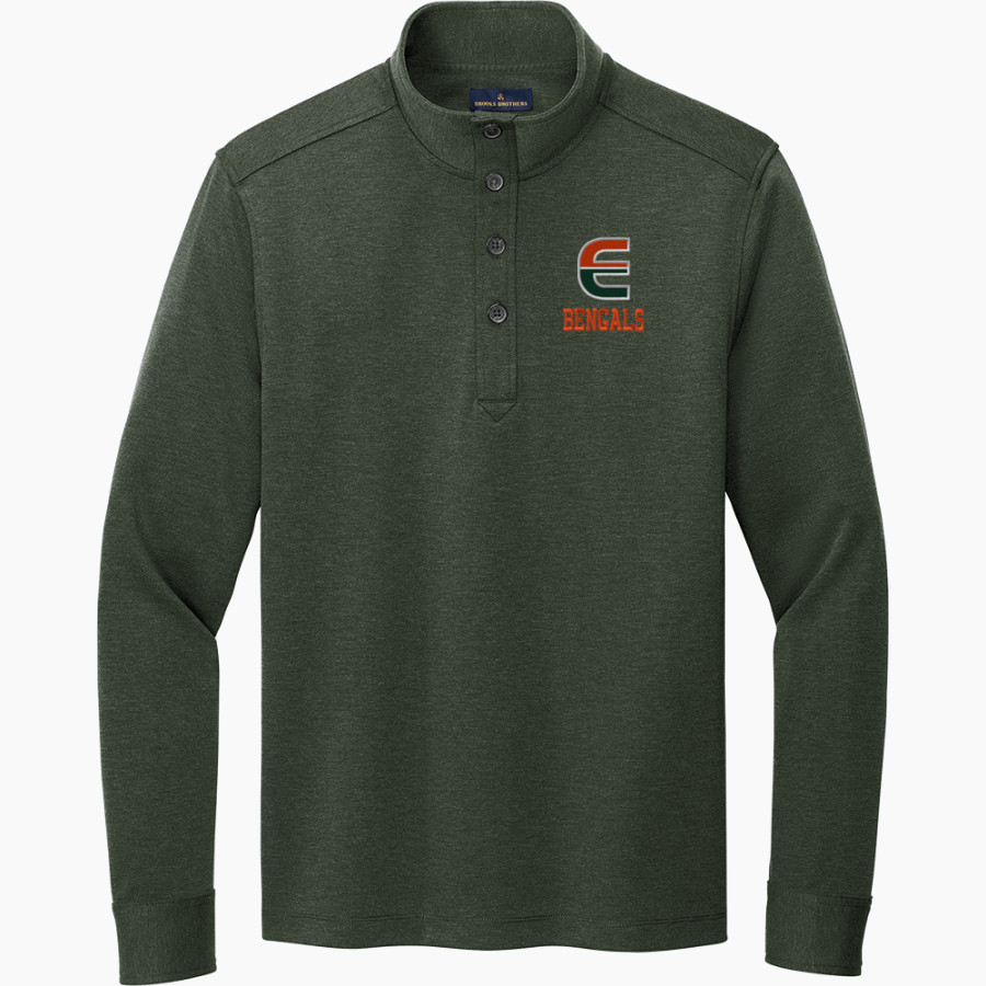 Plainfield East Bengals <span class="pdp-name-mascot">Plainfield East</span> Brooks Brothers Mid-Layer Stretch 1/2-Button Pullover