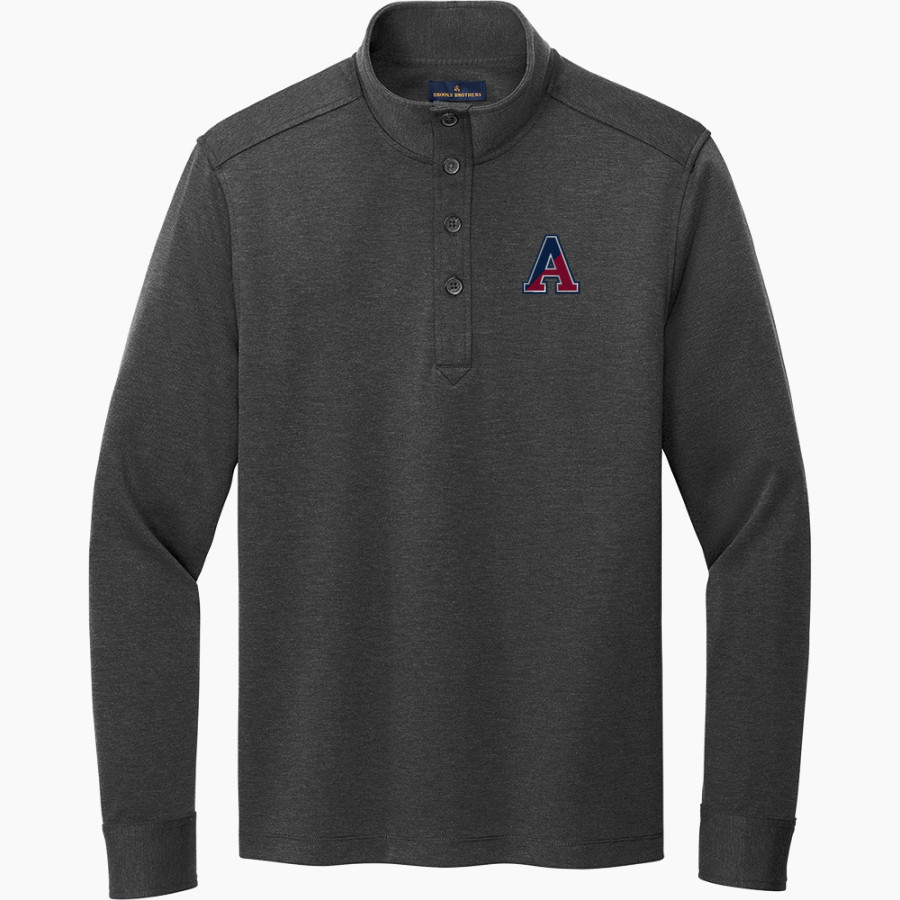 Avon Old Farms Winged Beavers <span class="pdp-name-mascot">Avon Old Farms School Winged Beavers</span> Brooks Brothers Mid-Layer Stretch 1/2-Button Pullover