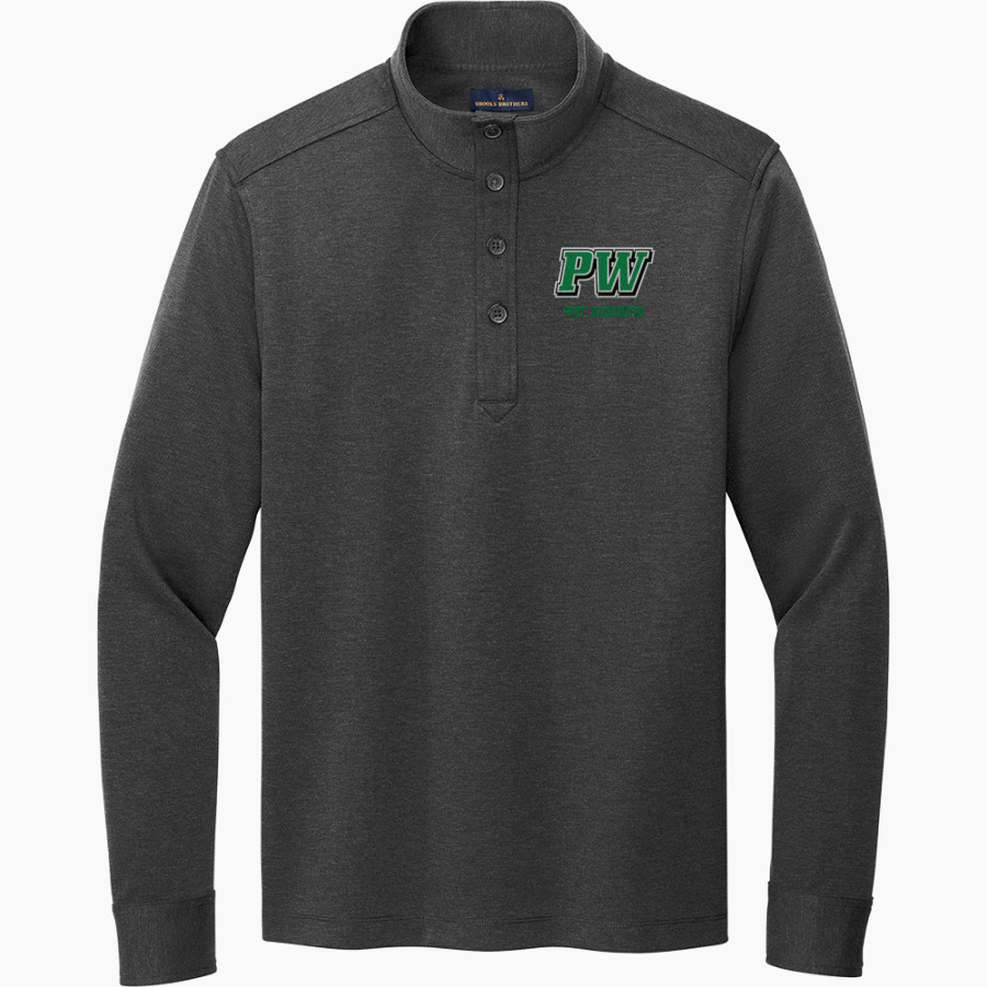 PORT WASHINGTON HIGH SCHOOL PIRATES <span class="pdp-name-mascot">PORT WASHINGTON PIRATES</span> Brooks Brothers Mid-Layer Stretch 1/2-Button Pullover