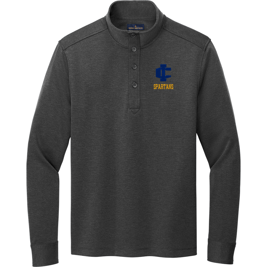 Imlay City Spartans <span class="pdp-name-mascot">Imlay City Spartans</span> Brooks Brothers Men's Mid-Layer Stretch 1/2-Button Pullover