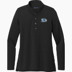 Barnes County North Bison <span class="pdp-name-mascot">Barnes County North Bison</span> Brooks Brothers Women's Mid-Layer Stretch 1/2-Button Pullover Front Thumbnail