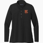 KINGSLEY HIGH SCHOOL STAGS <span class="pdp-name-mascot">KINGSLEY AREA STAGS</span> Brooks Brothers Women's Mid-Layer Stretch 1/2-Button Pullover Front Thumbnail