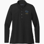 Grant Yankees <span class="pdp-name-mascot">Grant Yankees</span> Brooks Brothers Women's Mid-Layer Stretch 1/2-Button Pullover Front Thumbnail