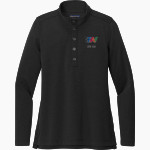 King Tech High School Online Apparel Store <span class="pdp-name-mascot">King Tech High School</span> Brooks Brothers Women's Mid-Layer Stretch 1/2-Button Pullover Front Thumbnail