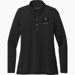 WESTERVILLE CENTRAL WARHAWKS <span class="pdp-name-mascot">WESTERVILLE WARHAWKS</span> Brooks Brothers Women's Mid-Layer Stretch 1/2-Button Pullover Front Thumbnail