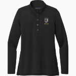 HIGHLAND HIGH SCHOOL RAMS <span class="pdp-name-mascot">HIGHLAND RAMS</span> Brooks Brothers Women's Mid-Layer Stretch 1/2-Button Pullover Front Thumbnail