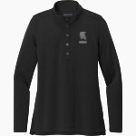 Burnt Hills-Ballston Lake Brooks Brothers Women's Mid-Layer Stretch 1/2-Button Pullover Front Thumbnail