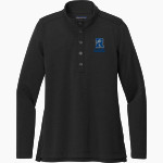 READING SENIOR HIGH SCHOOL BLUE DEVILS <span class="pdp-name-mascot">READING BLUE DEVILS</span> Brooks Brothers Women's Mid-Layer Stretch 1/2-Button Pullover Front Thumbnail