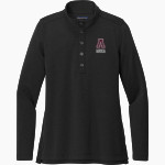 Anoka Tornadoes <span class="pdp-name-mascot">Anoka Tornadoes</span> Brooks Brothers Women's Mid-Layer Stretch 1/2-Button Pullover Front Thumbnail