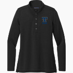 TRINITY HIGH SCHOOL HILLERS <span class="pdp-name-mascot">TRINITY HILLERS</span> Brooks Brothers Women's Mid-Layer Stretch 1/2-Button Pullover Front Thumbnail