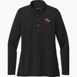 World Language Academy Toros <span class="pdp-name-mascot">World Language Academy Middle School Toros</span> Brooks Brothers Women's Mid-Layer Stretch 1/2-Button Pullover Front Thumbnail