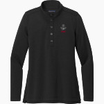 ABRAMSON SCI-ACADEMY COMMODORES <span class="pdp-name-mascot">ABRAMSON SCI - ACADEMY COMMODORES</span> Brooks Brothers Women's Mid-Layer Stretch 1/2-Button Pullover Front Thumbnail