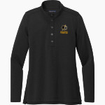 CRANDALL HIGH SCHOOL PIRATES Brooks Brothers Women's Mid-Layer Stretch 1/2-Button Pullover Front Thumbnail