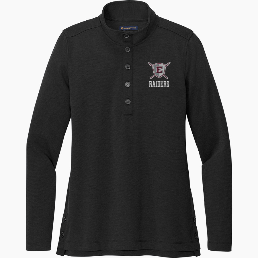 Eden Raiders <span class="pdp-name-mascot">Eden Raiders</span> Brooks Brothers Women's Mid-Layer Stretch 1/2-Button Pullover