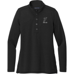 Fenwick Friars The Official Online Store <span class="pdp-name-mascot">Fenwick Friars</span> Brooks Brothers Women's Mid-Layer Stretch 1/2-Button Pullover Front Thumbnail