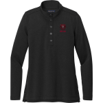 Lockwood Lions <span class="pdp-name-mascot">Lockwood Lions</span> Brooks Brothers Women's Mid-Layer Stretch 1/2-Button Pullover Front Thumbnail