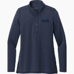 Dutchess BOCES <span class="pdp-name-mascot">Dutchess County BOCES</span> Brooks Brothers Women's Mid-Layer Stretch 1/2-Button Pullover Front Thumbnail