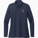 CHELSEA HIGH SCHOOL BULLDOGS <span class="pdp-name-mascot">CHELSEA BULLDOGS</span> Brooks Brothers Women's Mid-Layer Stretch 1/2-Button Pullover Front Thumbnail