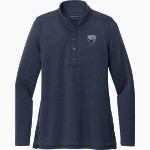 Hamilton Heights Hawks <span class="pdp-name-mascot">Hamilton Heights Christian Academy Hawks</span> Brooks Brothers Women's Mid-Layer Stretch 1/2-Button Pullover Front Thumbnail