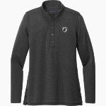 Evolution Lowell Evolution Lowell <span class="pdp-name-mascot">Evolution Lowell</span> Brooks Brothers Women's Mid-Layer Stretch 1/2-Button Pullover Front Thumbnail