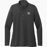 Beaver Area Bobcats Bobcats Brooks Brothers Women's Mid-Layer Stretch 1/2-Button Pullover Front Thumbnail
