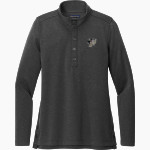 Providence Panthers <span class="pdp-name-mascot">Providence Panthers</span> Brooks Brothers Women's Mid-Layer Stretch 1/2-Button Pullover Front Thumbnail