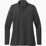 Silverton Falcons <span class="pdp-name-mascot">Silverton Middle School Falcons</span> Brooks Brothers Women's Mid-Layer Stretch 1/2-Button Pullover Front Thumbnail