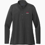 LAWNDALE HIGH SCHOOL CARDINALS <span class="pdp-name-mascot">LAWNDALE CARDINALS</span> Brooks Brothers Women's Mid-Layer Stretch 1/2-Button Pullover Front Thumbnail