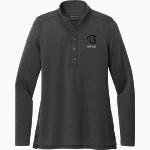 North Crawford Trojans <span class="pdp-name-mascot">North Crawford Trojans</span> Brooks Brothers Women's Mid-Layer Stretch 1/2-Button Pullover Front Thumbnail