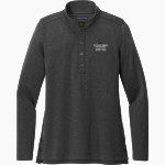 Belmont Abbey College The Official Store of the Crusaders Brooks Brothers Women's Mid-Layer Stretch 1/2-Button Pullover Front Thumbnail
