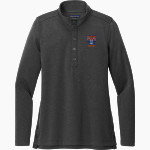 Chilton County Tigers <span class="pdp-name-mascot">Chilton County Tigers</span> Brooks Brothers Women's Mid-Layer Stretch 1/2-Button Pullover Front Thumbnail