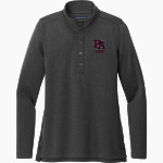 Peachtree Panthers <span class="pdp-name-mascot">Peachtree Academy Panthers</span> Brooks Brothers Women's Mid-Layer Stretch 1/2-Button Pullover Front Thumbnail