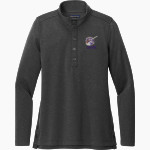 LANCASTER CATHOLIC HIGH SCHOOL CRUSADERS <span class="pdp-name-mascot">LANCASTER CRUSADERS</span> Brooks Brothers Women's Mid-Layer Stretch 1/2-Button Pullover Front Thumbnail