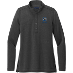 Andrada Mavericks Online Store <span class="pdp-name-mascot">Andrada Mavericks</span> Brooks Brothers Women's Mid-Layer Stretch 1/2-Button Pullover Front Thumbnail