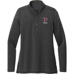 Tennessee Vikings <span class="pdp-name-mascot">Tennessee Vikings</span> Brooks Brothers Women's Mid-Layer Stretch 1/2-Button Pullover Front Thumbnail