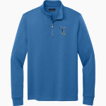 GATLINBURG-PITTMAN HIGH SCHOOL HIGHLANDERS <span class="pdp-name-mascot">GATLINBURG - PITTMAN HIGHLANDERS</span> Brooks Brothers Men's Double-Knit 1/4-Zip Pullover Front Thumbnail
