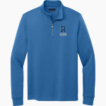 READING SENIOR HIGH SCHOOL BLUE DEVILS <span class="pdp-name-mascot">READING BLUE DEVILS</span> Brooks Brothers Men's Double-Knit 1/4-Zip Pullover Front Thumbnail