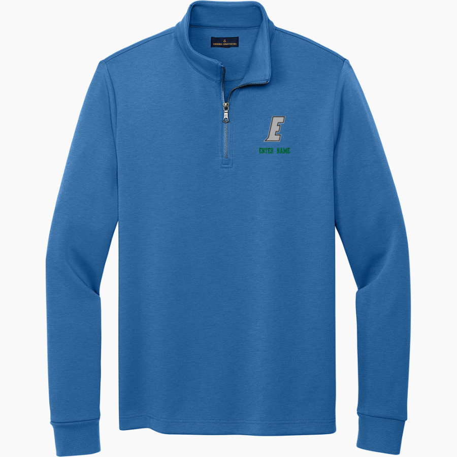 Eastern Florida State College Brooks Brothers Men's Double-Knit 1/4-Zip Pullover